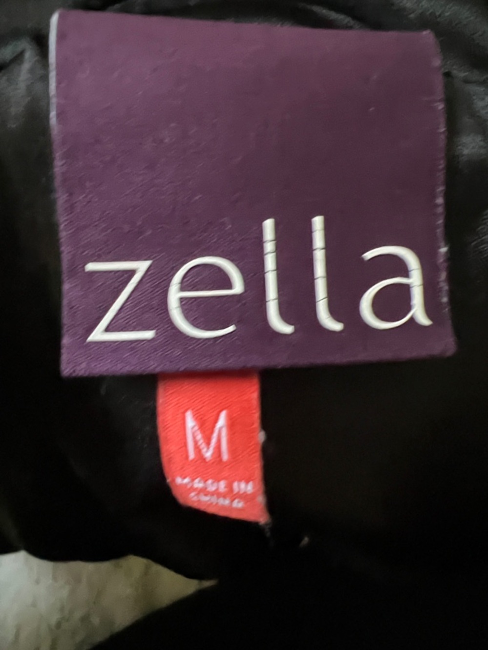 Zella Zip Up Biker insulated Jacket - Picture 10 of 10